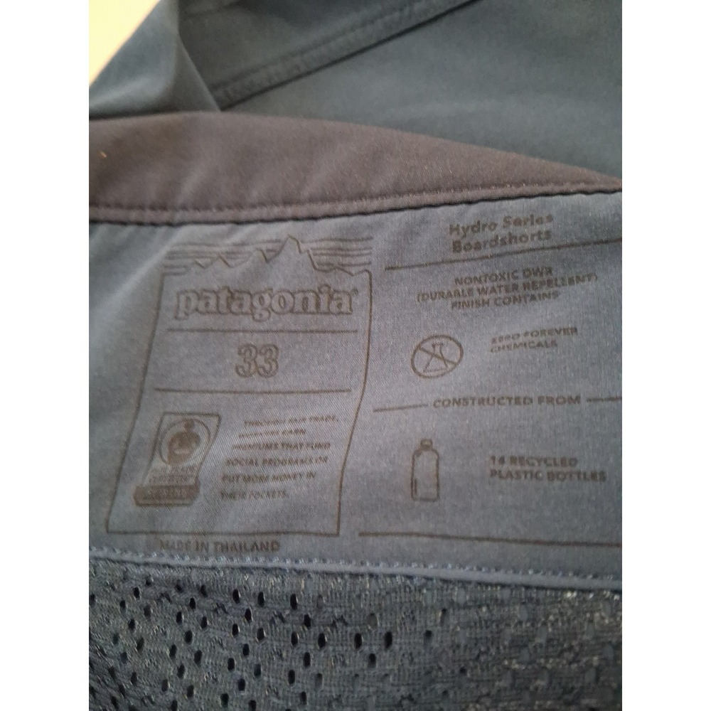 Patagonia Mens teal  Quandary Shorts 9 Inch Inseam Stretch Hiking 86475 SP22 - Picture 10 of 10